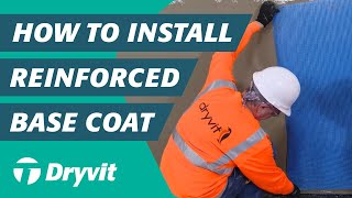 How to Install Reinforced Base Coat