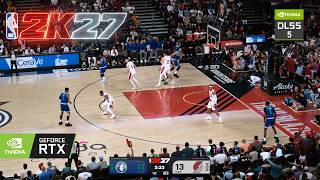 NBA 2K27 With DLSS 5 Looks Insane! Realistic Highlights Gameplay screenshot 4