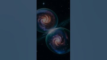 Space Travel To Fermi Bubble Of Galaxy In Deep Outer Space In Action  #spaceart #space #spacescene