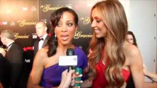 37th ANNUAL GRACIE AWARDS RED CARPET WITH CHRISTY OLSON & SHOES.tv