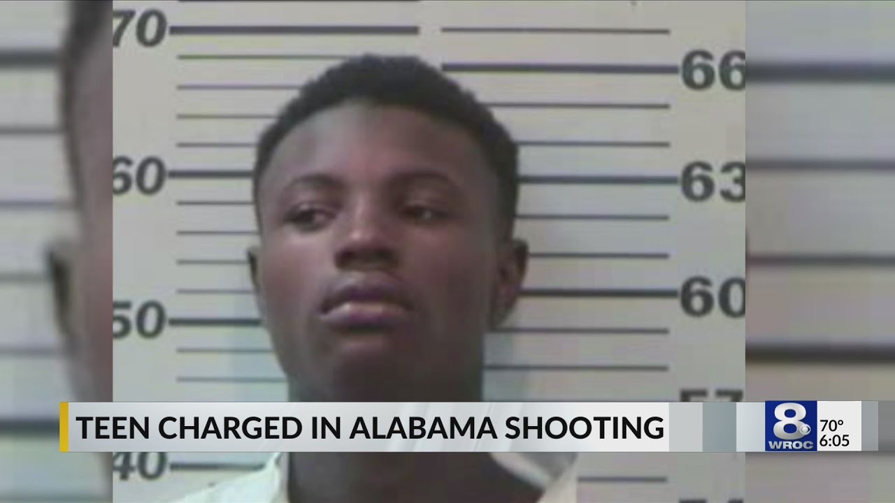 Alabama teen charged for shooting at football game - YouTube