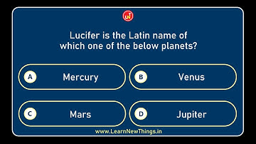 Space Quiz - Part 1 | 10 Questions | General Knowledge