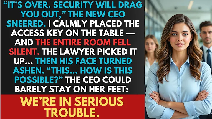 They Fired Me. But My Access Key Exposed the CEO ♟️