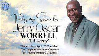Livestream of Funeral Service for Jerry Oscar Worrell