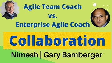 How do they work together?  Agile Team Coach and Enterprise Agile Coach #agileCoachingToolbox