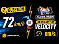 Convert 72 km/h into CGS Unit of Velocity | Velocity Unit Conversion Trick | Class 11 Physics
