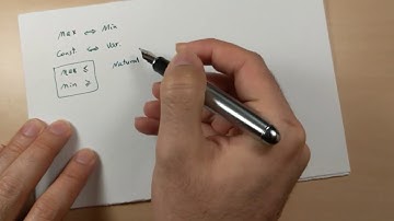 IE 319 - Operations Research (Duality Theory 1)