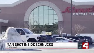 Man shot inside Schnucks in Florissant