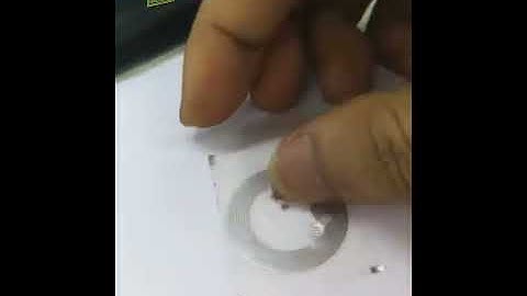 RFID Tamperproof Label