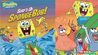 Kids Book Read Aloud Nickelodeon Spongebob Squarepants Surfs Up, Spongebob