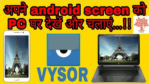 SCREENCASTING || SCREEN MIRRORING || VYSOR SETUP || TUTORIAL || HOW TO USE MY PHONE IN LAPTOP ||