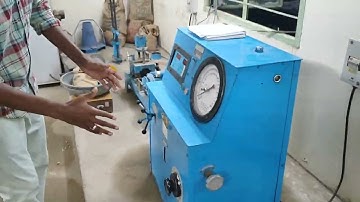 compressive strength test of concrete ( tamil)