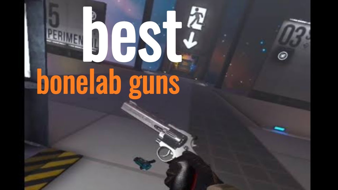 The best bonelab gun mods - YouTube