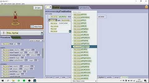 Cara membuat Animasi duduk di Alice 3