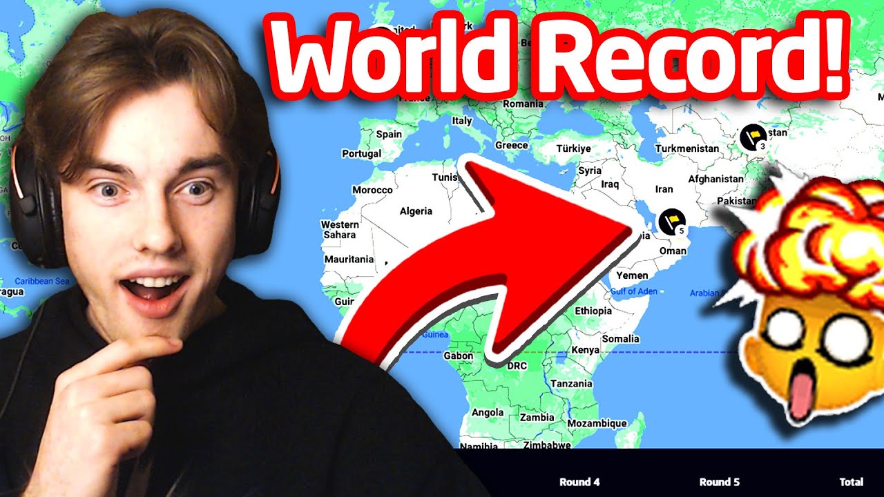 THE PERFECT GAME! 25K Flags of the World Map - GeoGuessr 