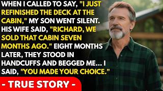 My Son Forged My Signature and Sold Our Family Cabin. Eight Months Later, the Police Came for Him...