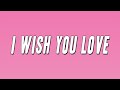 Peabo Bryson - I Wish You Love (Lyrics)