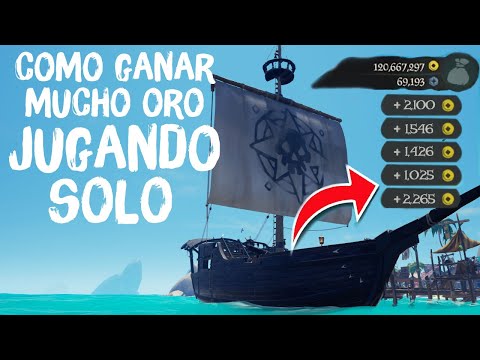 Vídeo: Fuentes De Oro Y Doblones De Sea Of Thieves Y Cómo Ganar Dinero Rápidamente De Emisarios Y Otras Fuentes