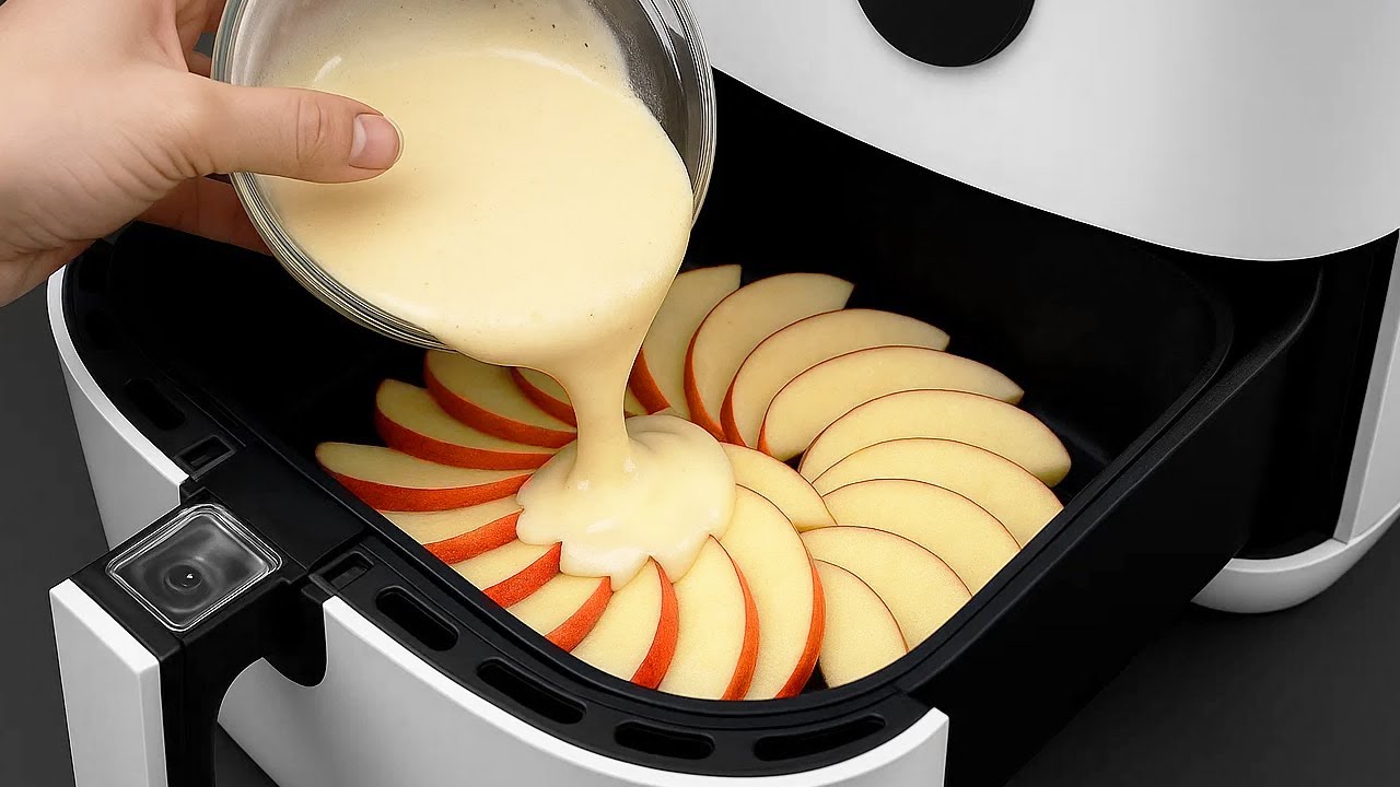 The FAMOUS Air Fryer Dessert That Drives the Whole World Crazy! Without an Oven, Only With 2 Eggs!