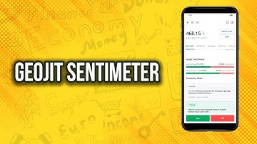 What is Geojit Sentimeter Feature in the Flip App | Securities Page | Flip Mobile | Geojit