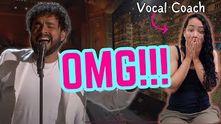 Vocal Coach Reacts to Gabriel Henrique Something Beautiful by Jacob Banks | Qualifiers | AGT 2023