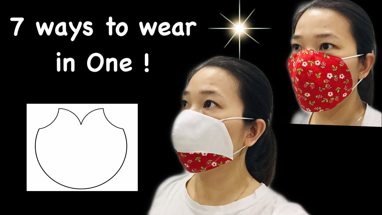7 IN ONE 3D MASK - HOT SPECIAL 🔥🔥🔥 design - Simple tutorial - just ...