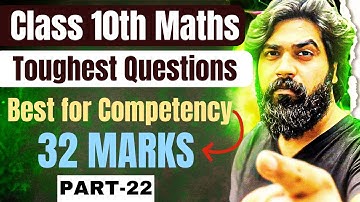 Competency Based Questions Maths Class 10 : Toughest Questions Revealed😱| By Gagan Makkar Sir