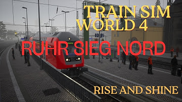 Train sim world 4. Ruhr Sieg Nord. Rise and Shine  (Sony PS5 slim)