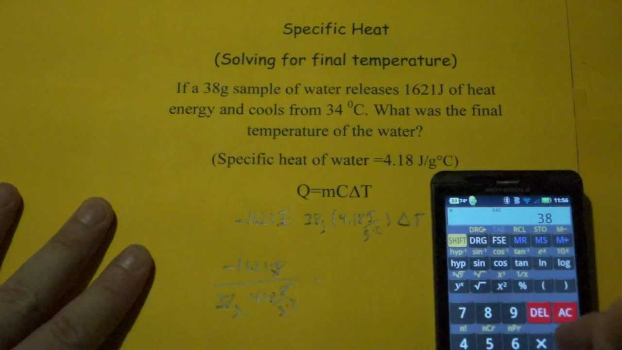 Specific Heat Capacity