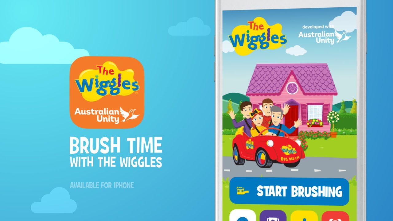 the wiggles tooth brushing app youtube