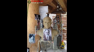 KHÂU ĐẮP MẪU ĐẤT - ĐÚC TƯỢNG CHÂN DUNG BẰNG ĐỒNG