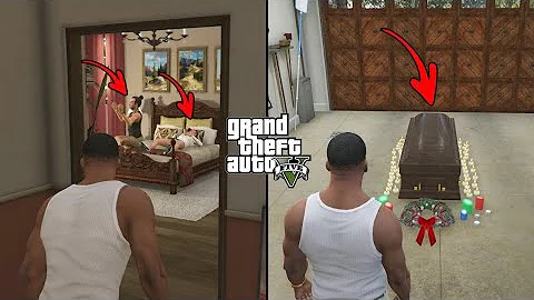 Franklin Visits Michael's House After Ending B (GTA 5)