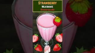 Homemade Strawberry Milkshake
