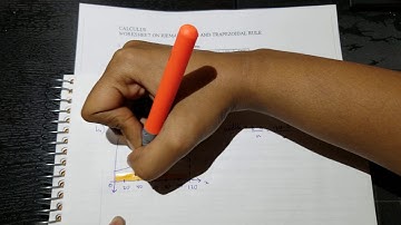Riemann Sums and Trapezoidal Rule - 1a