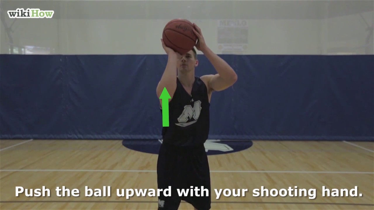 How To Shoot A Basketball With Pictures Wikihow - hoops demo basketball roblox