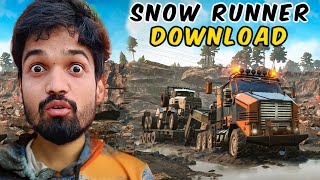 how to download and install SnowRunner  #snowrunner #meiotech #gamedownload