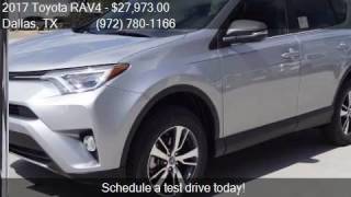2017 Toyota RAV4 XLE 4dr SUV for sale in Dallas, TX 75237 at