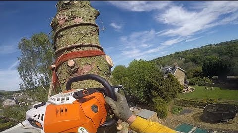 Technical rigging - controlled speed-line