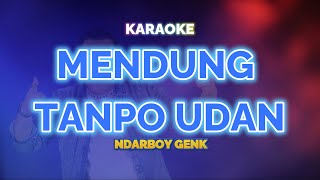 Mendung Tanpo Udan Karaoke - Ndarboy Genk | KaroKoe Musik