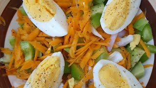 in one minute , fastest weight loss Salad ,أسرع طريقة لتحضير السلطة في دقيقة واحدة فقط، تنزيل وزن