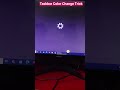 Taskbar Color change Tricks|| #shortcut #trending #computer #windows #excel #microsoft #compute