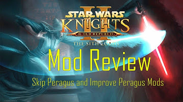 Better Peragus & SKIP PERAGUS MODS │ KOTOR 2 TSL │ Mod review #1
