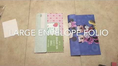 Large Envelope Folio....