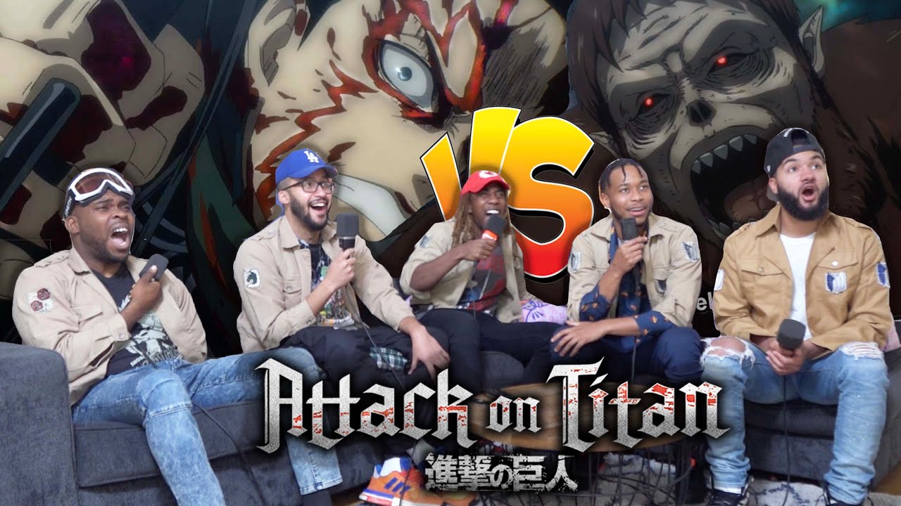 ⁣God Levi vs Zeke Beast Titan 2! Attack on Titan Season 4 Episode 14