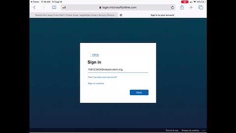 Clever Login with an iPad