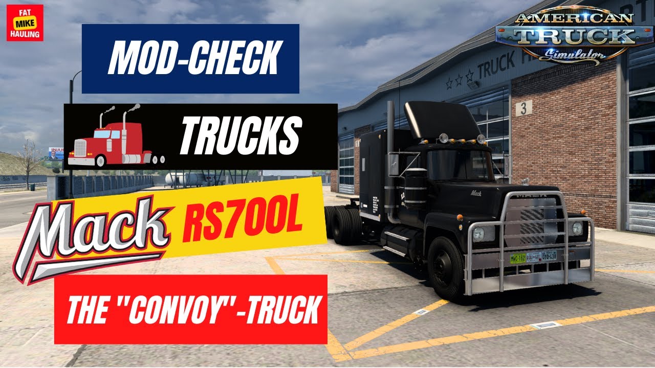 [ATS 1.48] ModCheck | Mack RS700L by Schumi | The 