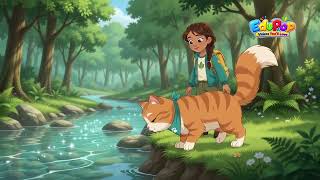 Luna & Milo 🐱✨ | Magical Forest Adventure | Animated Story for Kids Copy Title