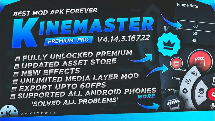 Free download Kinemaster Premium Mod Apk Latest Trick