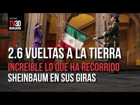Claudia Sheinbaum presume 475 mañaneras y más de 100 mil kilómetros recorridos por México