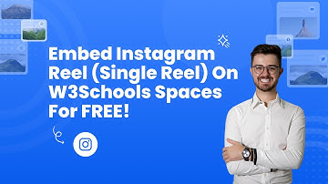 How to Embed Instagram Reel (Single Reel) on W3Schools Spaces for FREE? #embed #instagram #w3 #free
